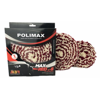 Boina dupla face de lã max red Polimax