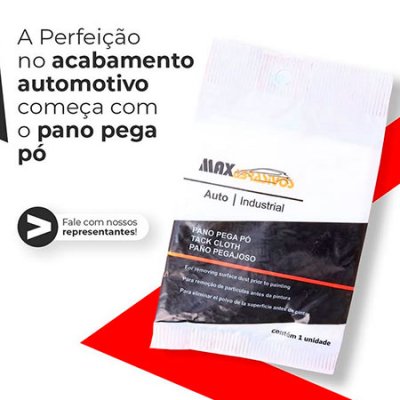 Pano pega pó para pintura automotiva no CECAP em Guarulhos